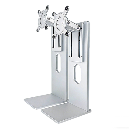 Universal 100x100mm Mount Tilt Height Pivot Aluminum Ergonomic Stand